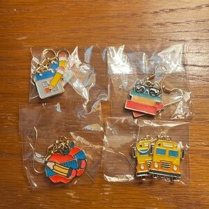 Random School Earrings Bundle